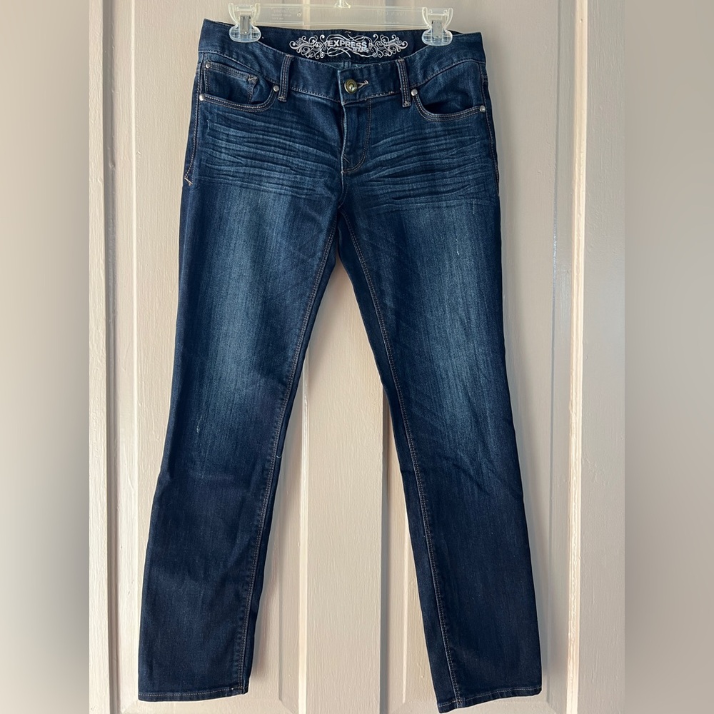 EXPRESS Brand Dark Blue Skinny Jeans